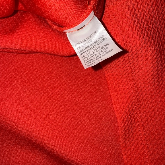 Red Camel Bright Red Ruffle Dress - Picture 4 of 4
